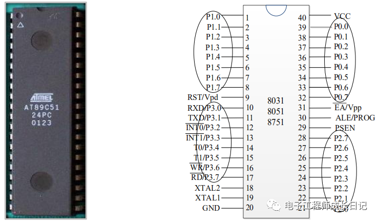 51单片机Timer0定时控制LED闪烁，设计精简，吸引你的眼球！ (https://www.qianyan.tech/) IC硬件 第2张