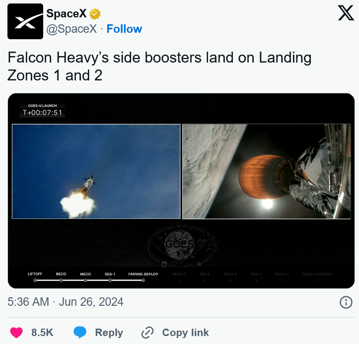 SpaceX不畏恶劣天气，成功实施2024年最重磅商业发射，引领未来航天潮流。 (https://www.qianyan.tech/) 科学 第4张