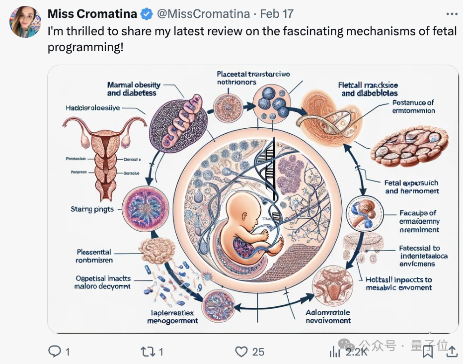 Midjourney学术亮相尴尬，生物论文配图错得离谱，网友嘲讽不断。 (https://www.qianyan.tech/) AI 第14张