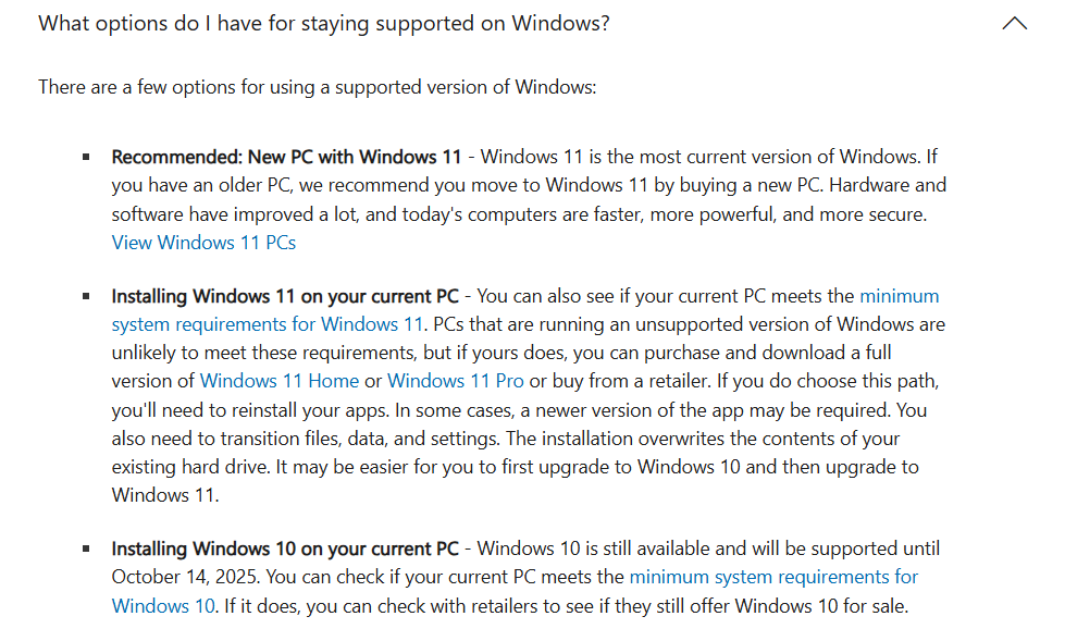 避免Windows 11升级出现问题 微软建议用户最好的方法是买台新电脑 - Windows 11  (https://www.qianyan.tech/) 头条 第1张