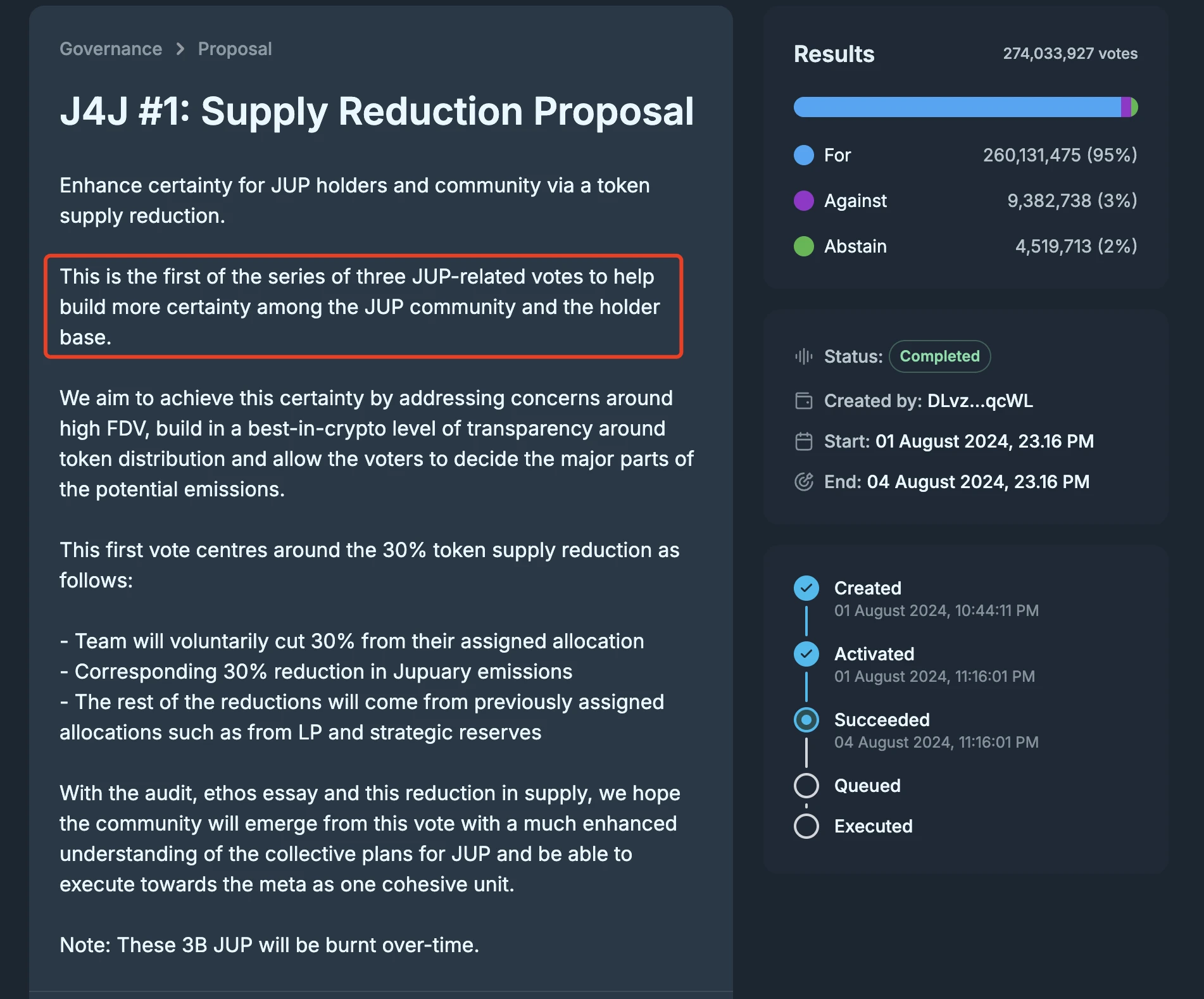 浅析Jupiter第二次代币处置提案，1.9亿美元的JUP该去往何处？ (https://www.qianyan.tech/) 区块链 第2张