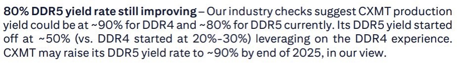 长鑫国产HBM2内存重大突破 DDR5良率明年底可达90％ - 硬件  (https://www.qianyan.tech/) 头条 第3张