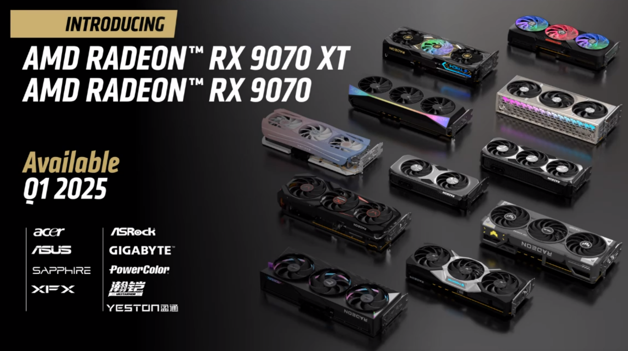 AMD RX 9070系列显卡官宣 全新AI光追＋FSR 4、宏碁加盟 - AMD  (https://www.qianyan.tech/) 头条 第6张