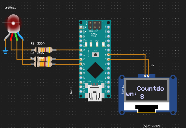 使用Arduino Nano创建交通灯倒计时模拟 (https://www.qianyan.tech/) 头条 第2张