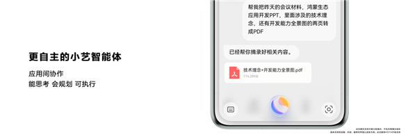小艺进化智能体，HarmonyOS NEXT原生智能，开启AI新纪元！ (https://www.qianyan.tech/) IC硬件 第6张