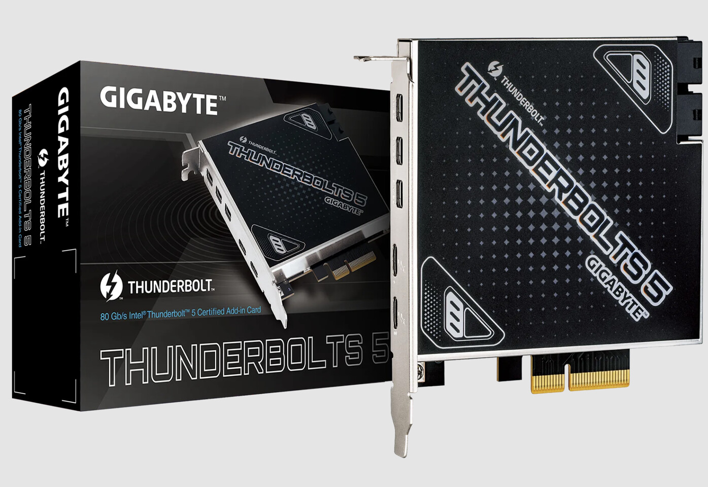 技嘉发布带 PCIe 4.0 接口的 Thunderbolt 5 扩展卡 - 硬件  (https://www.qianyan.tech/) 头条 第2张