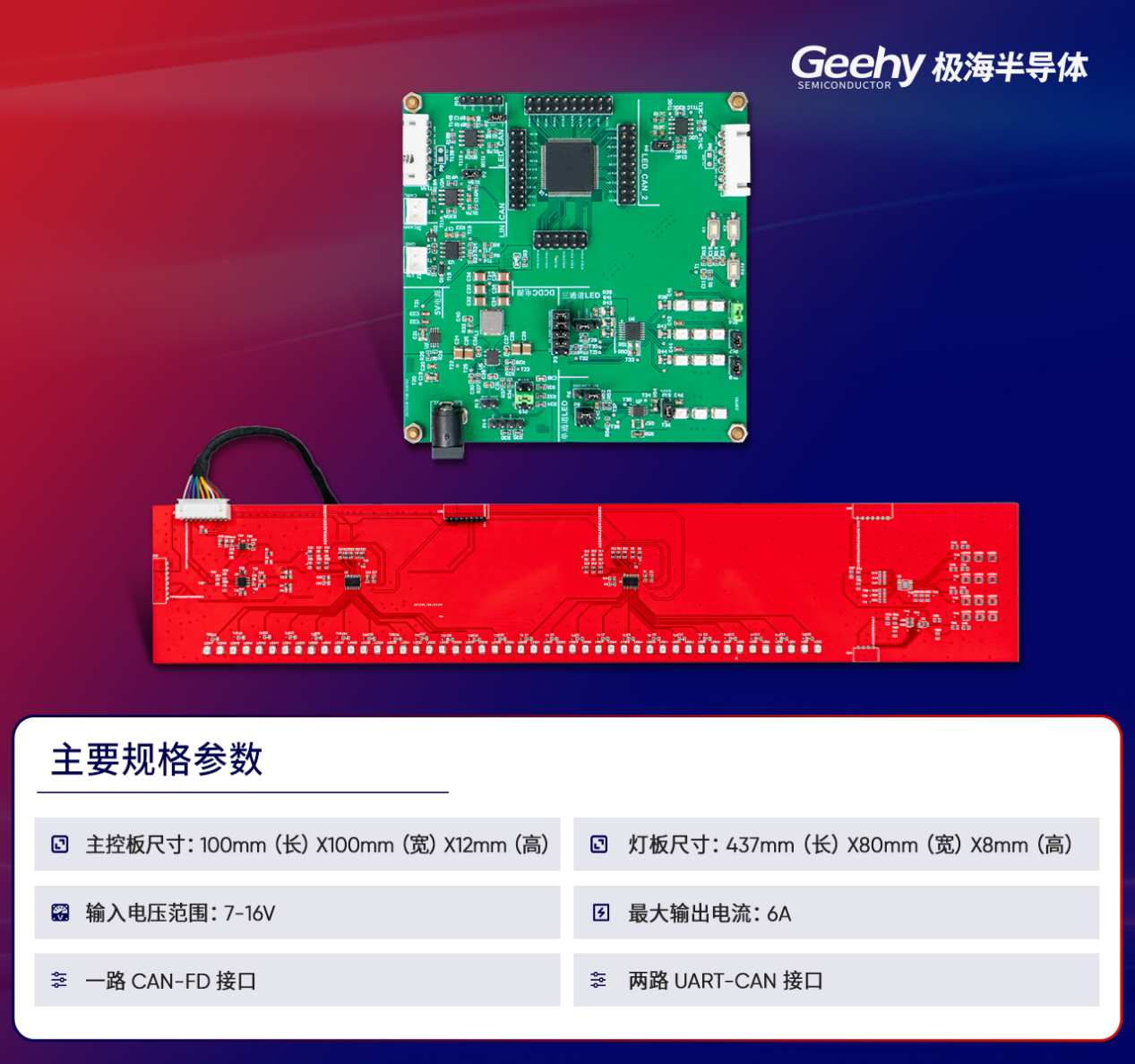 G32A1445汽车尾灯方案，多元高辨识显示，吸引眼球，安全升级。 (https://www.qianyan.tech/) IC硬件 第2张