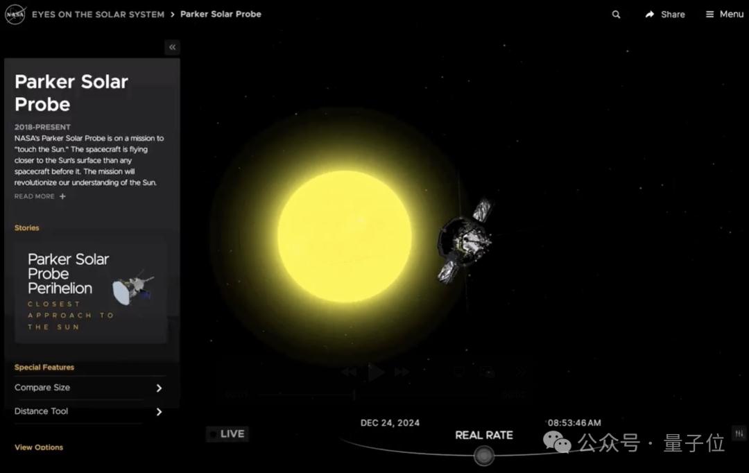 帕克太阳探测器实现与太阳最近距离接触 距离仅610万公里   (https://www.qianyan.tech/) 科学 第2张