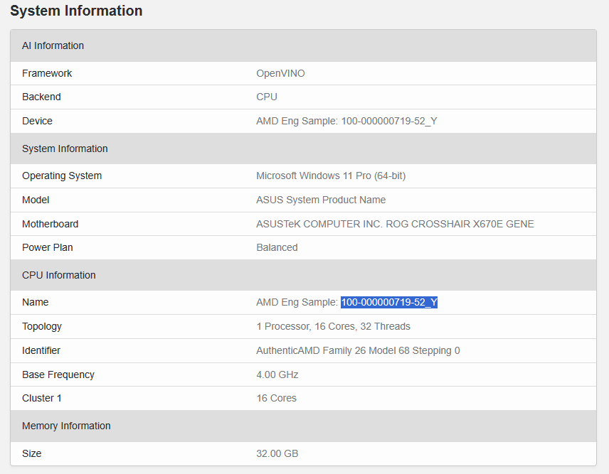 AMD锐龙9 9950X3D首次现身跑分数据库 - AMD  (https://www.qianyan.tech/) 头条 第2张