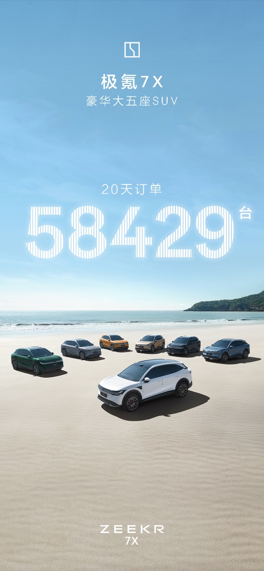 22.99万元起 豪华大五座SUV极氪7X正式上市汽车 (https://www.qianyan.tech/) 互联网 第2张