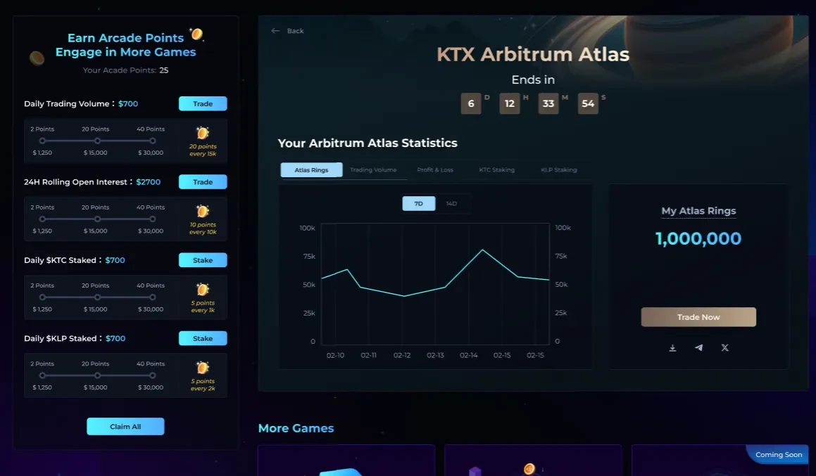 KTX空投50万枚KTC代币，启动Arbitrum Atlas计划，速来参与！ (https://www.qianyan.tech/) 区块链 第2张